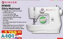 SİNGER DİKİŞ MAKİNESİ SİNGER DİKİŞ MAKİNESİ